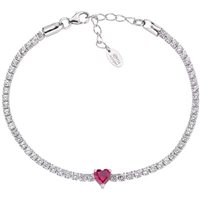 Bracciale Amen Donna Amore in Argento Zircone BT21CUBRBZ16 - BT21CUBRBZ16